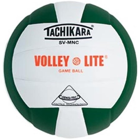 TACHIKARA Tachikara SVMNC.DGW Volley-Lite Volleyball - Dark Green-White SVMNC.DGW